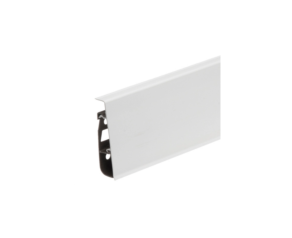 Купить Плинтус напольный Cezar Hi Line Prestige М089 Белый матовый                                         