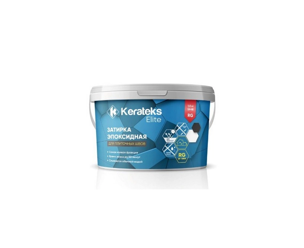Купить Фуга эпоксидная Kerateks Elite С.79 коричневый 1 кг                                                 